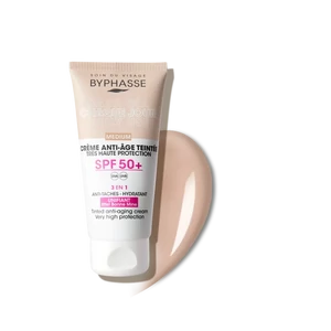 Kép 1/2 - byphasse-anti-aging-nappali-krem-spf50-fenyvedovel-medium-50ml