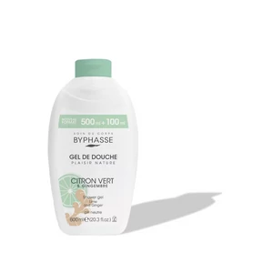 Kép 1/3 - byphasse-plaisir-tusfurdo-gel-lime-mal-es-gyomberrel-600ml