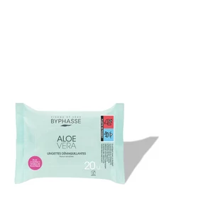 Kép 1/3 - byphasse-sminkeltavolito-torlokendo-aloe-veraval-erzekeny-borre-20db