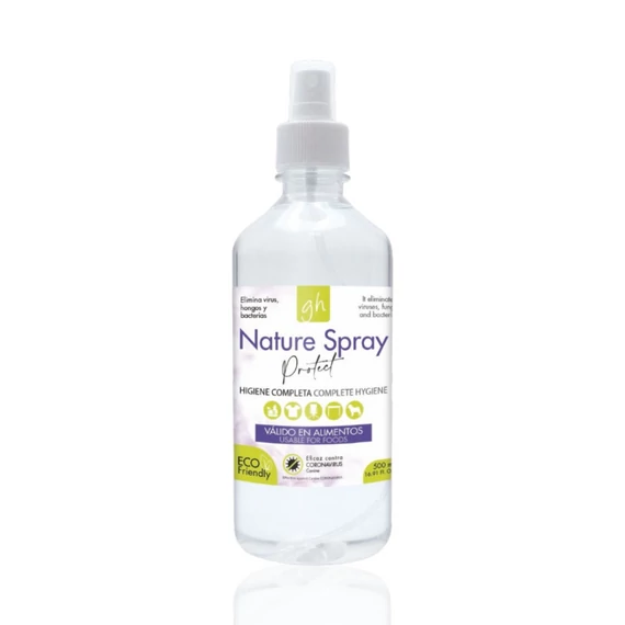 TEGODER Nature Spray Protect - öko folyékony eszköz-, és bőrfertőtlenítő 500 ml