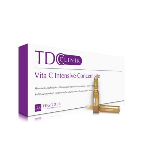 TEGODER CLINIK Vita-C Intensive Concentrate Bőröregedés és pigmentfoltok ellen 22x2 ml