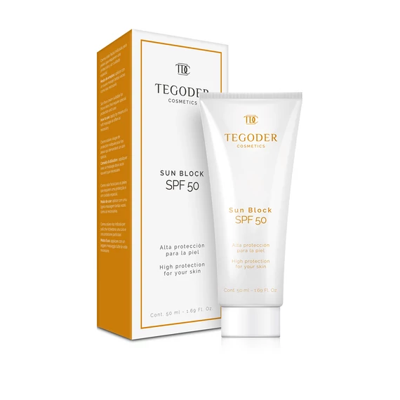 TEGODER Sun Block SPF50 Minden bőrtípusra 50 ml