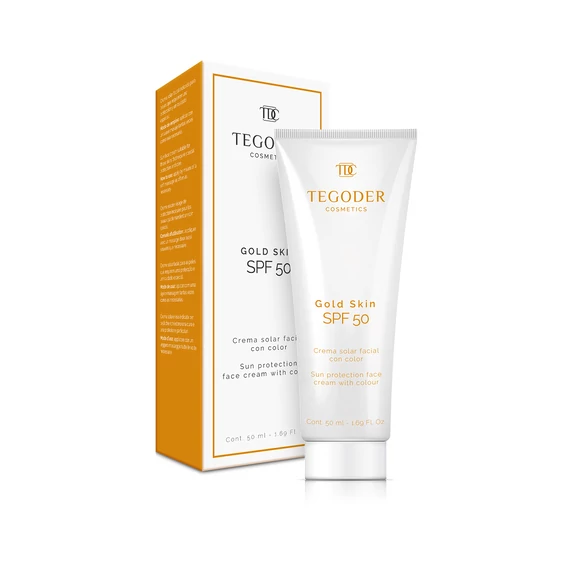 TEGODER Gold Skin SPF50 Minden bőrtípusra 50 ml