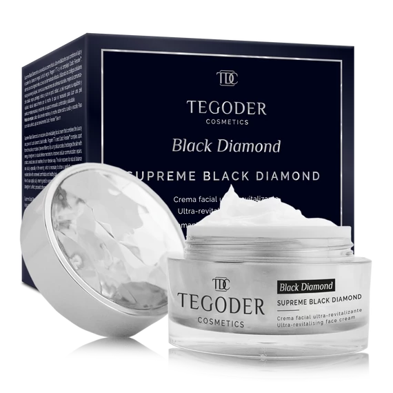 TEGODER Deluxe Black Diamond Supreme Face Cream Exkluzív arcápolás 50 ml
